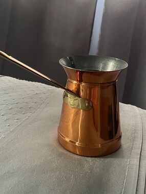 Vintage Taurus Copper Turkish Coffee Maker/Ibrik Pitcher Portugal
